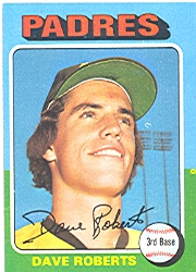 1975 Topps Baseball Cards      558     Dave Roberts